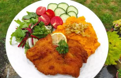 Kuřecí řízek v lahůdkovém droždí - LC