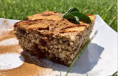 Jahelník s mákem a jablíčkama