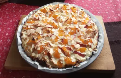 Ovocný koláč s mandľami - LC