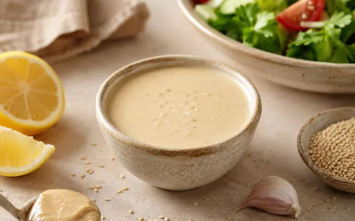 Tahini zálivka do salátu