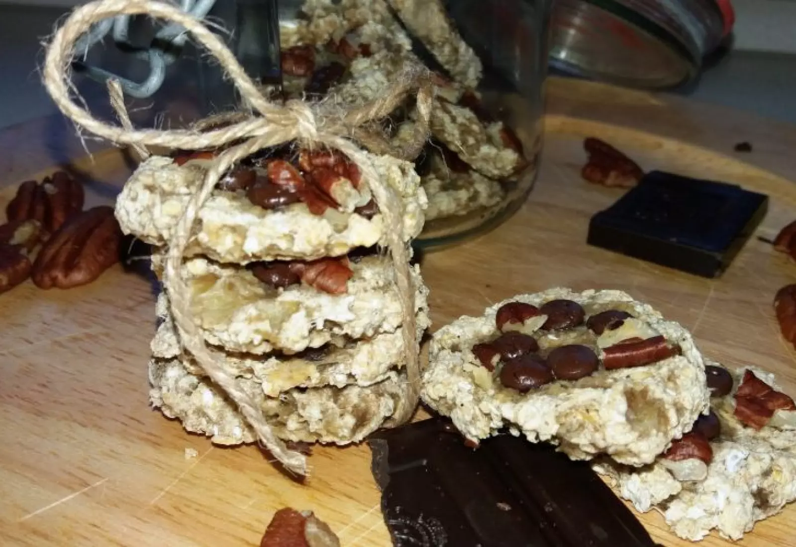 Jednoduché banánové sušenky