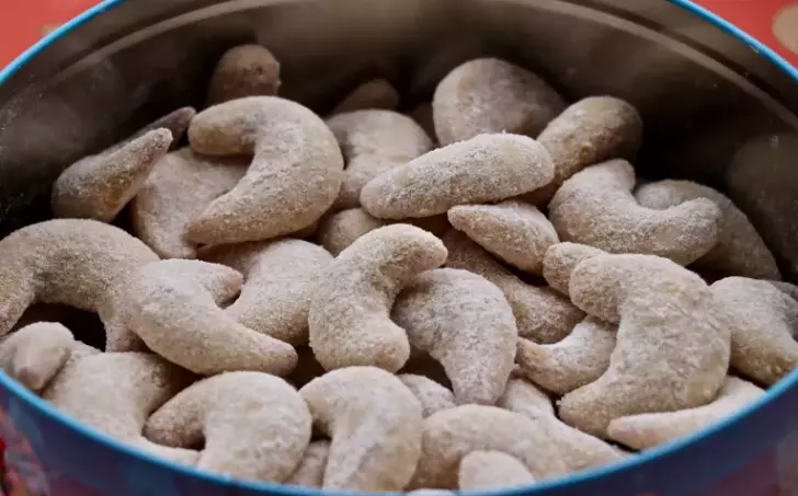 Vanilkové rohlíčky (vegan)