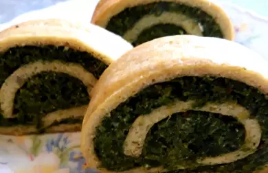 Špenátová roláda - LC