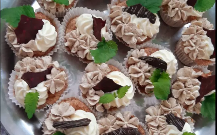 Ořechové muffiny/chlebíček