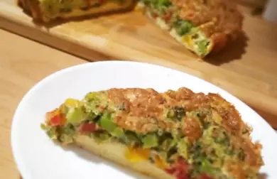 BROKOLICOVO-KÁPIOVÝ SLANÝ KOLÁČ - LC