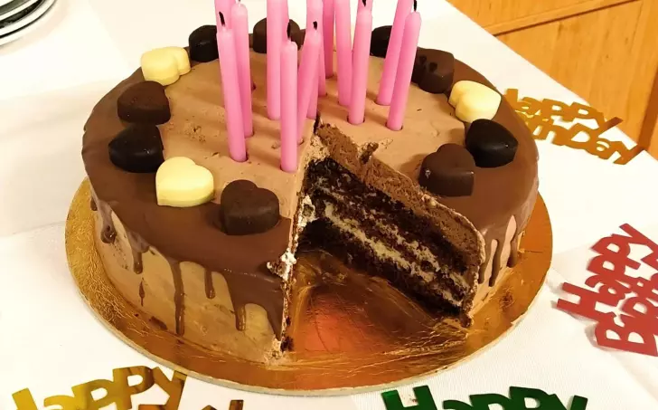 Čokoládovo-kávový dort - LC