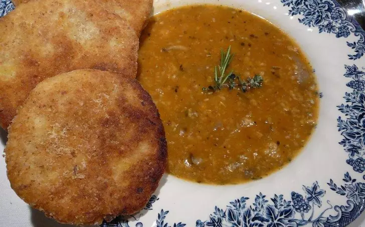 Placky ze zbylé bramborové kaše