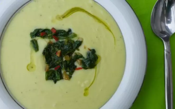 Krémová fazolová polévka