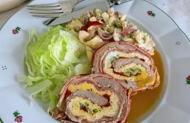 Roláda z vepřové panenky