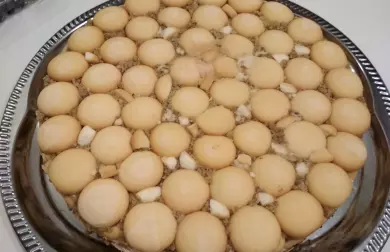 Piškotový dort Malakov bez pečení