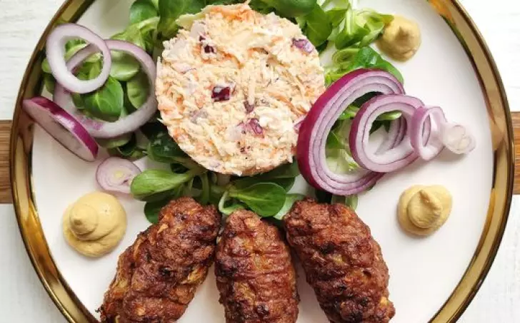 Čevapčiči s Coleslawem