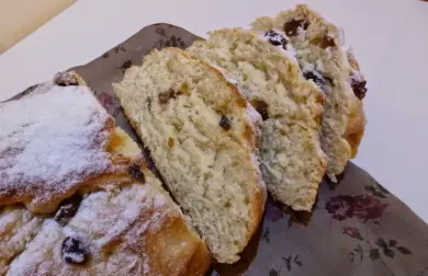 Veganská vánočka