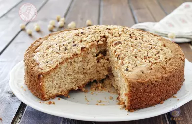 Piemontská oriešková torta