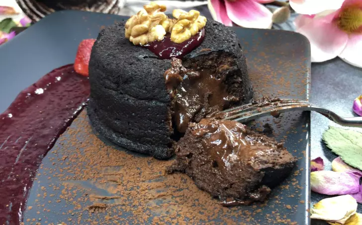 Čokoládový FONDÁN!! Low Carb Dezert