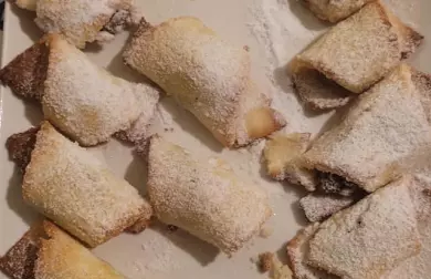 Svatomartinské ořechové rohlíčky - LC