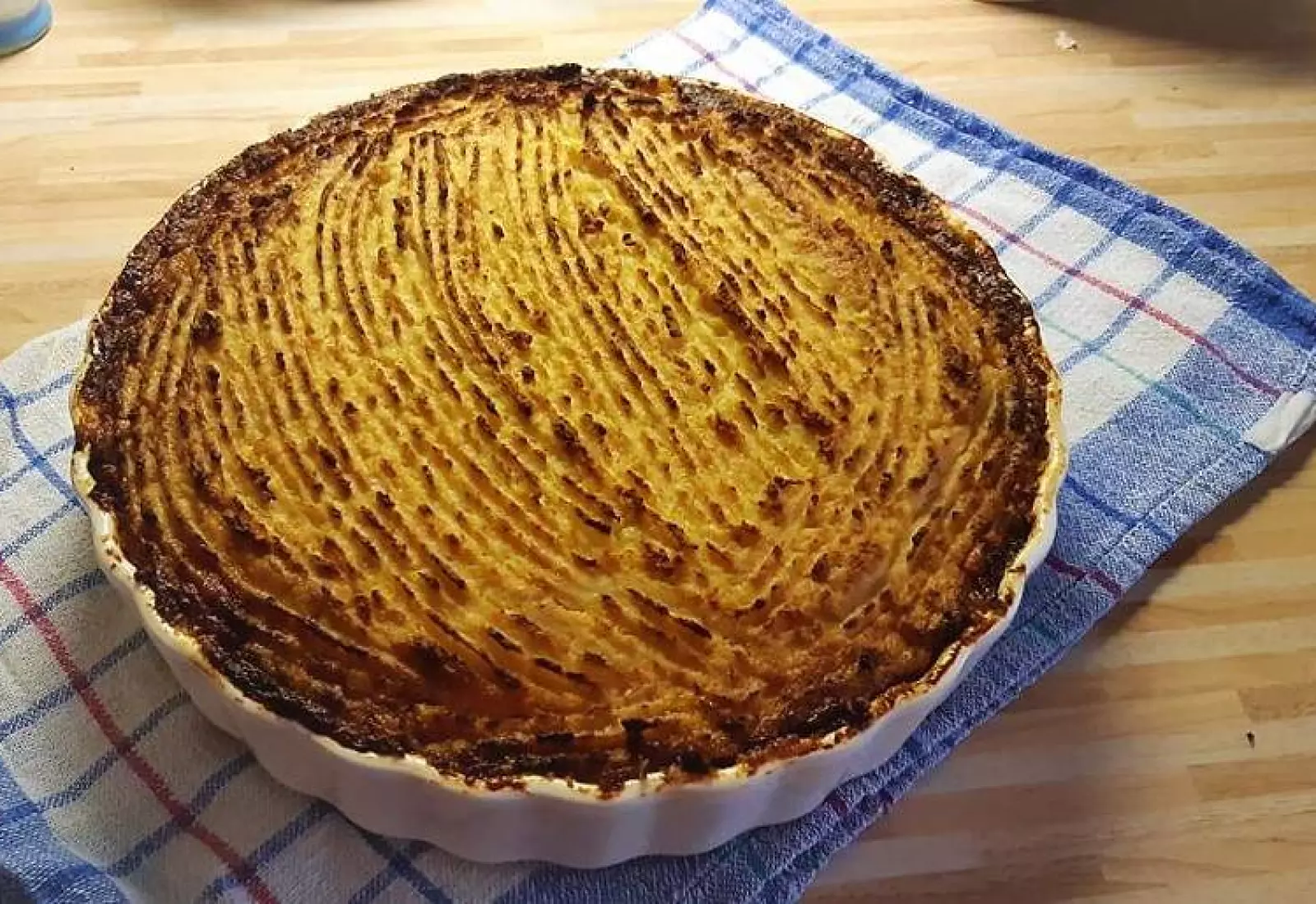 Koláč s hovězím masem