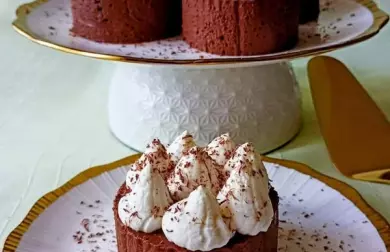 Jablkovo kakaové zákusky bez pečení