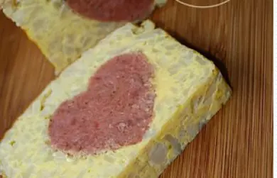 Zapečené srdce v květáku - LC