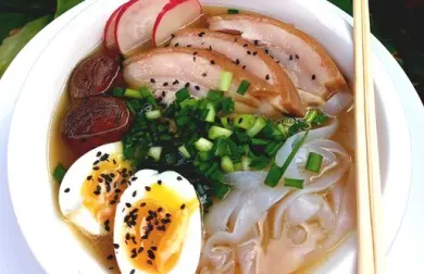 RAMEN z vepřového bůčku