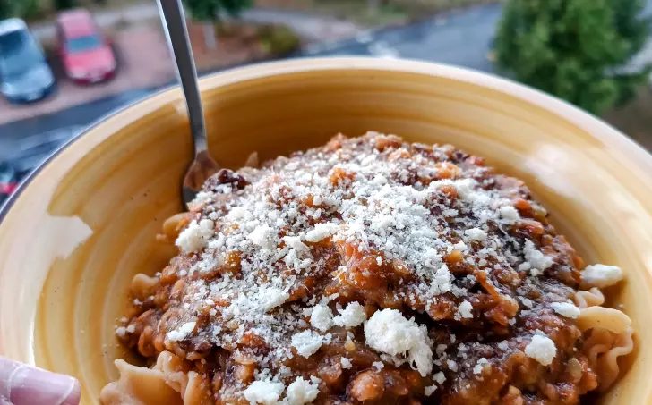 Játrová omáčka se zeleninou