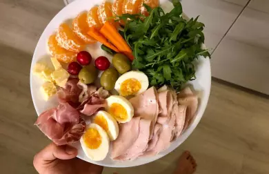 Obložený talíř - jako jakýkoliv chod