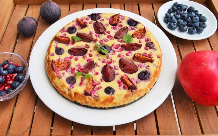 Tvarohovo-kokosový koláč