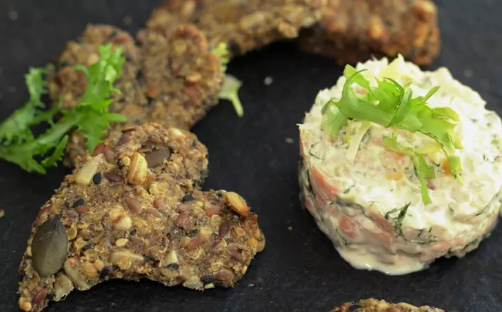 Knackebroty nebo Vegipan (veganský chléb) jak ho vidím já - chléb bez kypřidel a kynutí - bez lepku, mléka i vajec, škrobů, sóji a ořechů