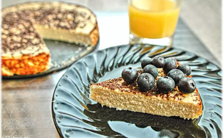 Snídaňový riccotový koláč