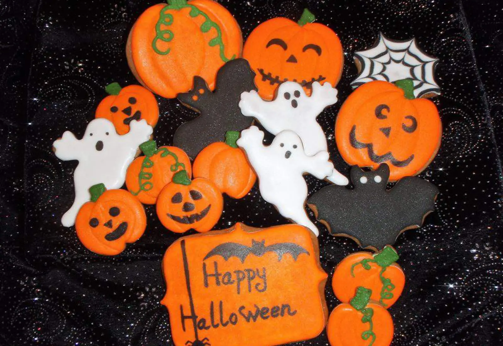 Halloweenské perníčky