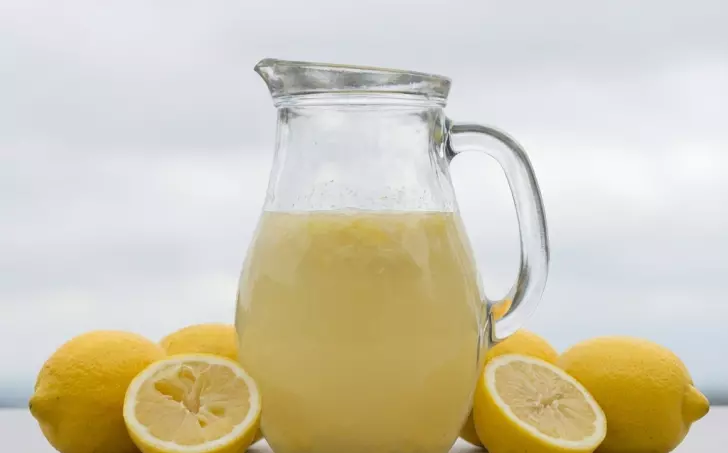 Citronová šťáva, čerstvá