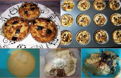 MUFFINY Z CUKETY SE SKOŘICÍ A VANILKOU - LC