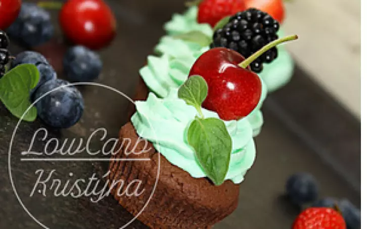 Tvarohovo-kakaová bábovka nebo mufiny - LC