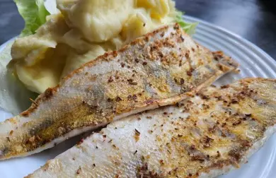 Candát filet s citronovým pepřem