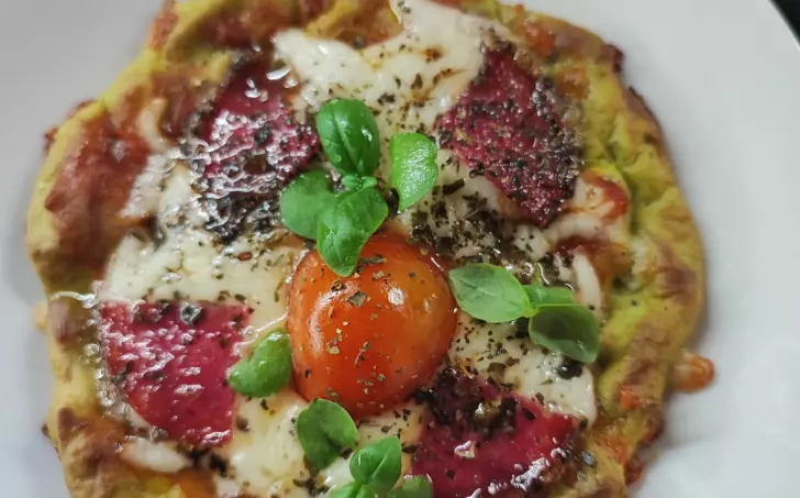 Avokádová mini pizza