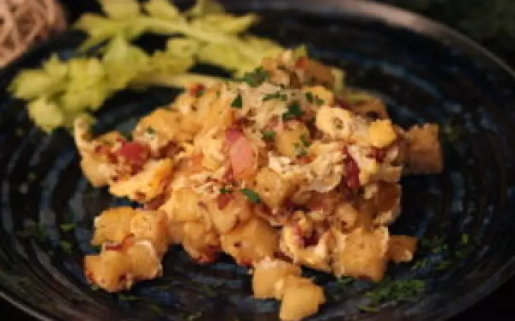 Knedlíky s vajíčkem