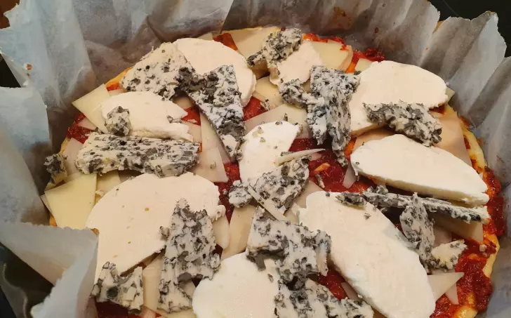 Pizza Quattro formaggi - LC