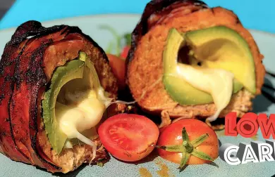 Avokádové pštrosí vejce - LC