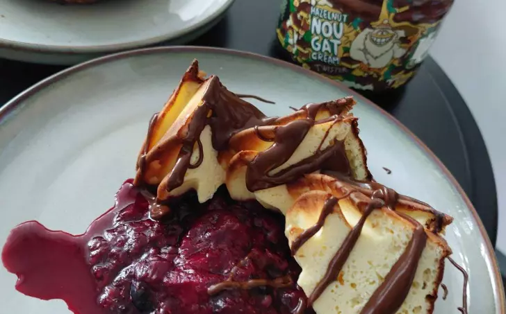 Pečený tvaroh - bábovka