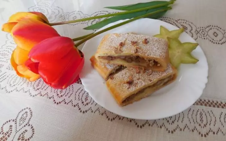 Jablkový závin