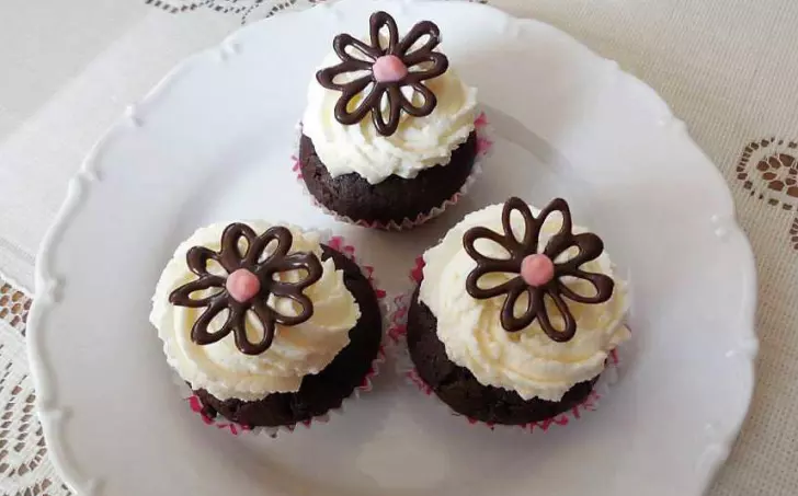 Čokoládové muffiny