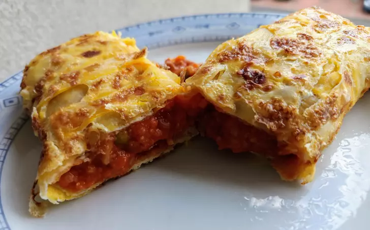 Cuketový wrap