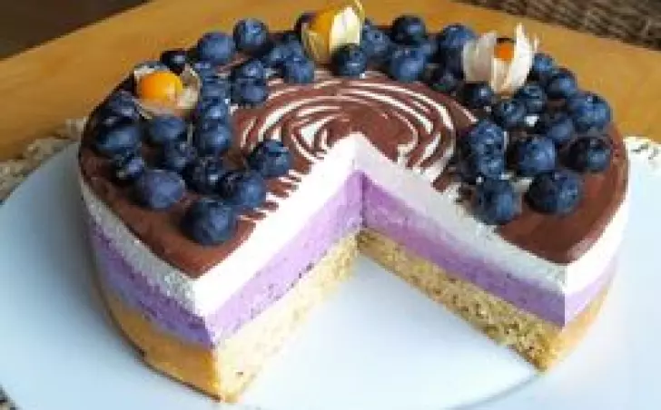 Borůvkový dort - LC