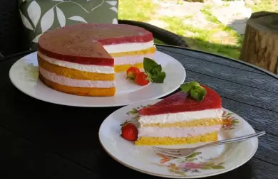 Jahodová torta - LC