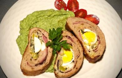 Roláda z mletého kuřecího masa - LC