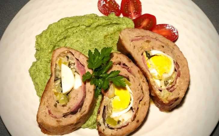 Roláda z mletého kuřecího masa - LC