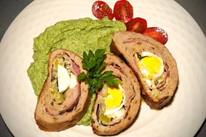 Roláda z mletého kuřecího masa - LC