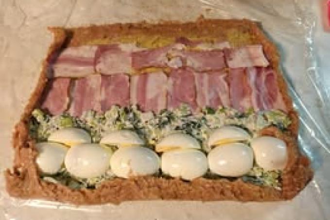 Roláda z mletého kuřecího masa - LC