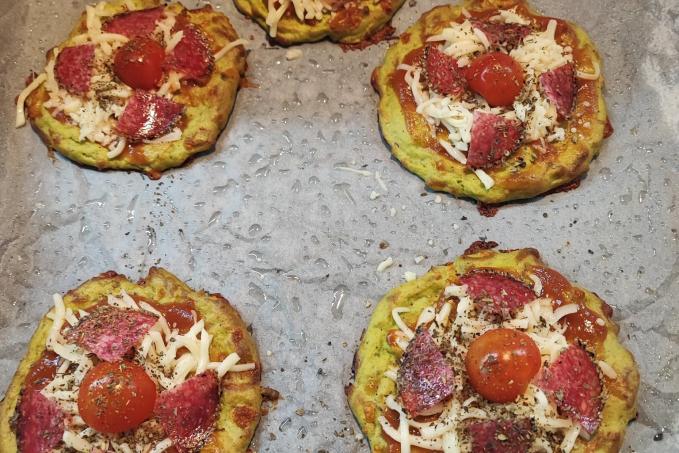 Avokádová mini pizza