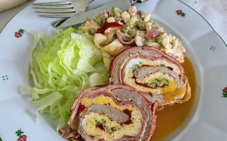 Roláda z vepřové panenky