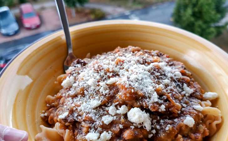 Játrová omáčka se zeleninou